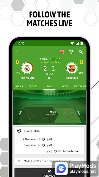 BeSoccer - Soccer Live ScoreMod  Apk v5.3.9(Subscribed)