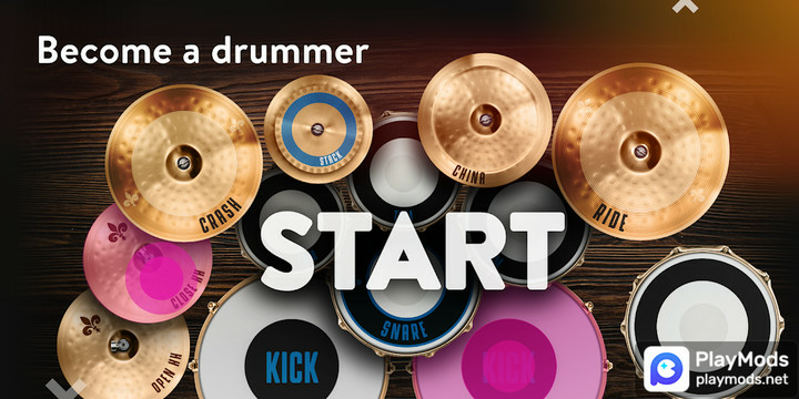 Real Drum: electronic drumsMod  Apk v10.40.2(Premium Unlocked)