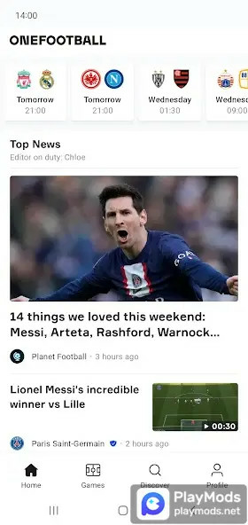 OneFootball(No Ads)Mod  Apk v14.54.1