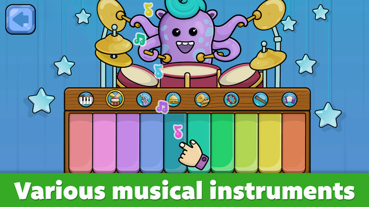 Baby piano for kids & toddlersMod  Apk v3.64(Unlocked)