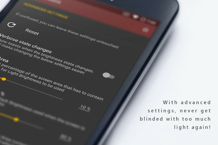 Underburn - Dynamic Content Aware BrightnessMod  Apk v1.3.1(Unlocked)