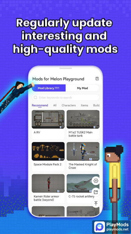 Mods for Melon PlaygroundApk