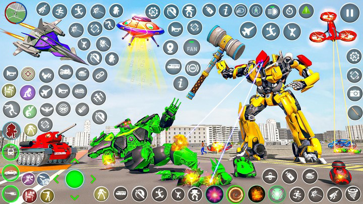 Police Dragon Robot Car GamesMod  Apk v1.0.18