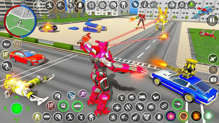 Police Dragon Robot Car GamesMod  Apk v1.0.18