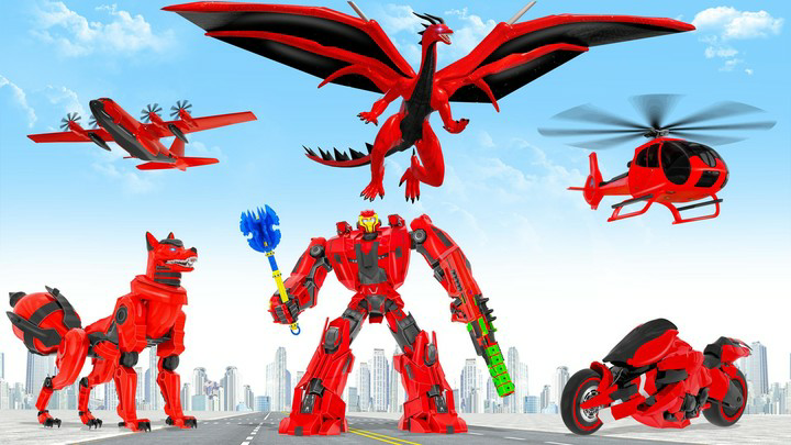 Fox Robot Transform Bike GameMod  Apk v95