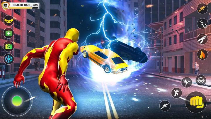 Fire Man Rope Hero GamesMod  Apk v4.1