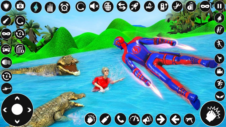 Flying Super Hero Dog RescueMod  Apk v1.0.18