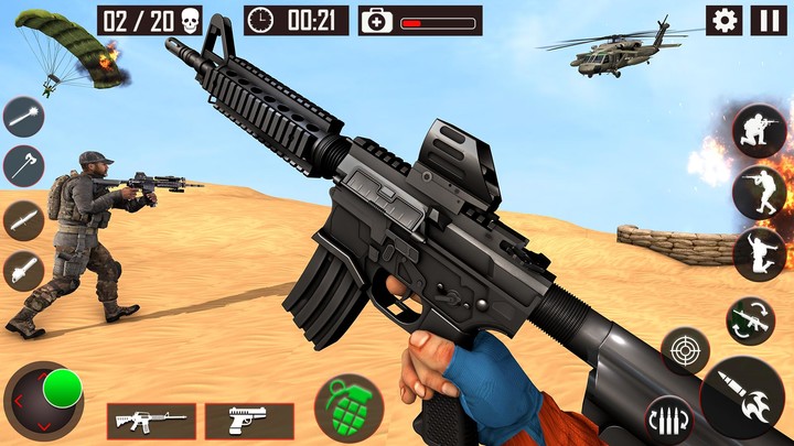 FPS Commando Mission Gun GamesMod  Apk v1.0.23