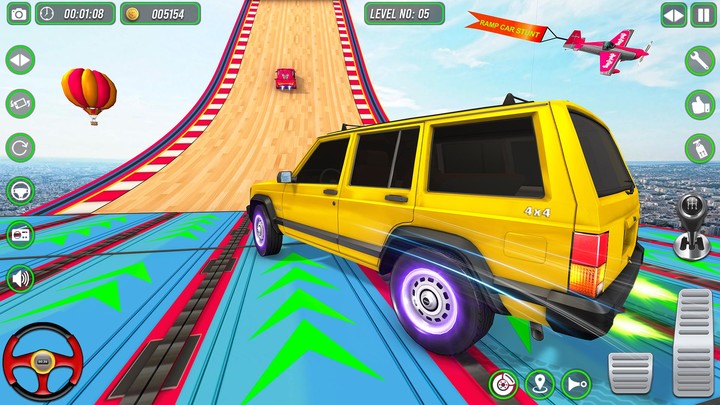 Ramp Car Stunts Racing: Mega Ramp Car Games 2020Mod  Apk v1.0.28