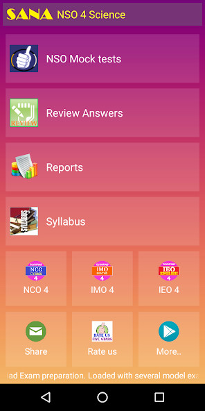 NSO 4 Science OlympiadMod  Apk v1.21(Unlocked)