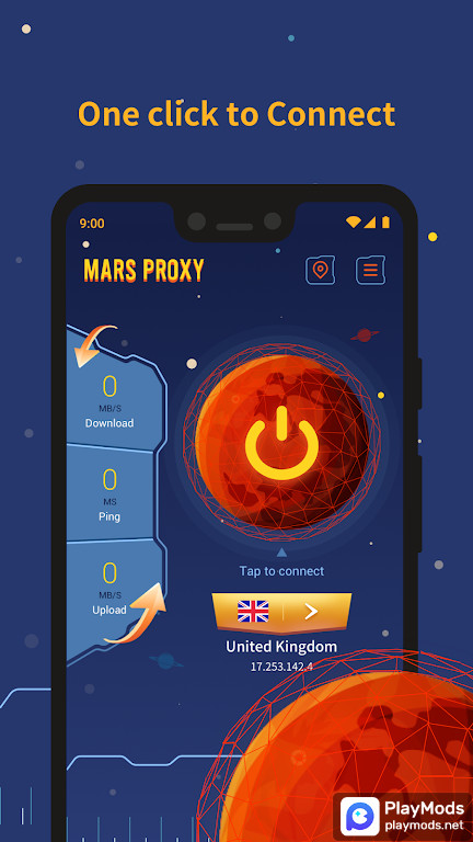 Mars Proxy-Fast and secure VPN Apk v2.0.0