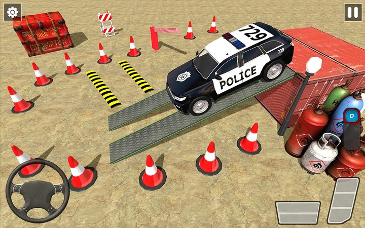 Police Car Parking SimulatorMod  Apk v1.2.68