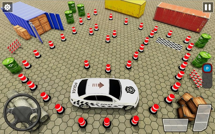 Police Car Parking SimulatorMod  Apk v1.2.68