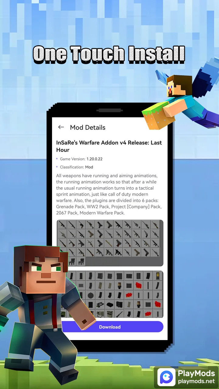 Mods for Minecraft PEApk