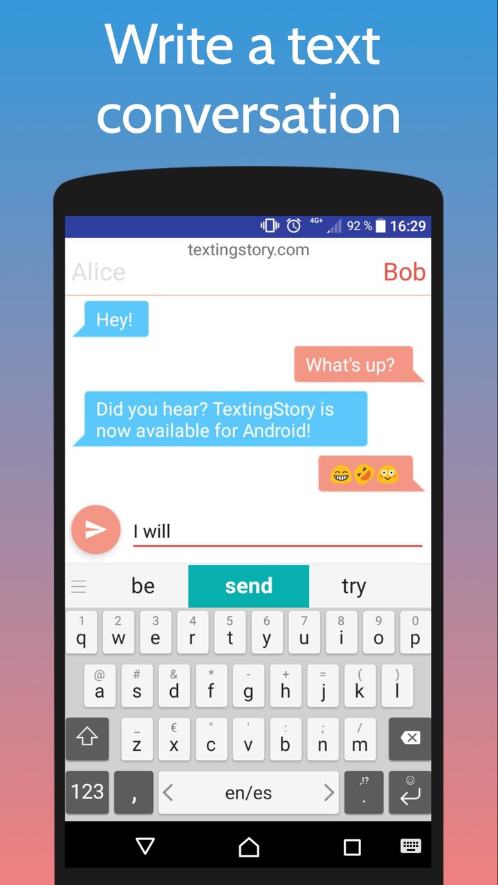 TextingStory Chat Story Maker Apk v3.33