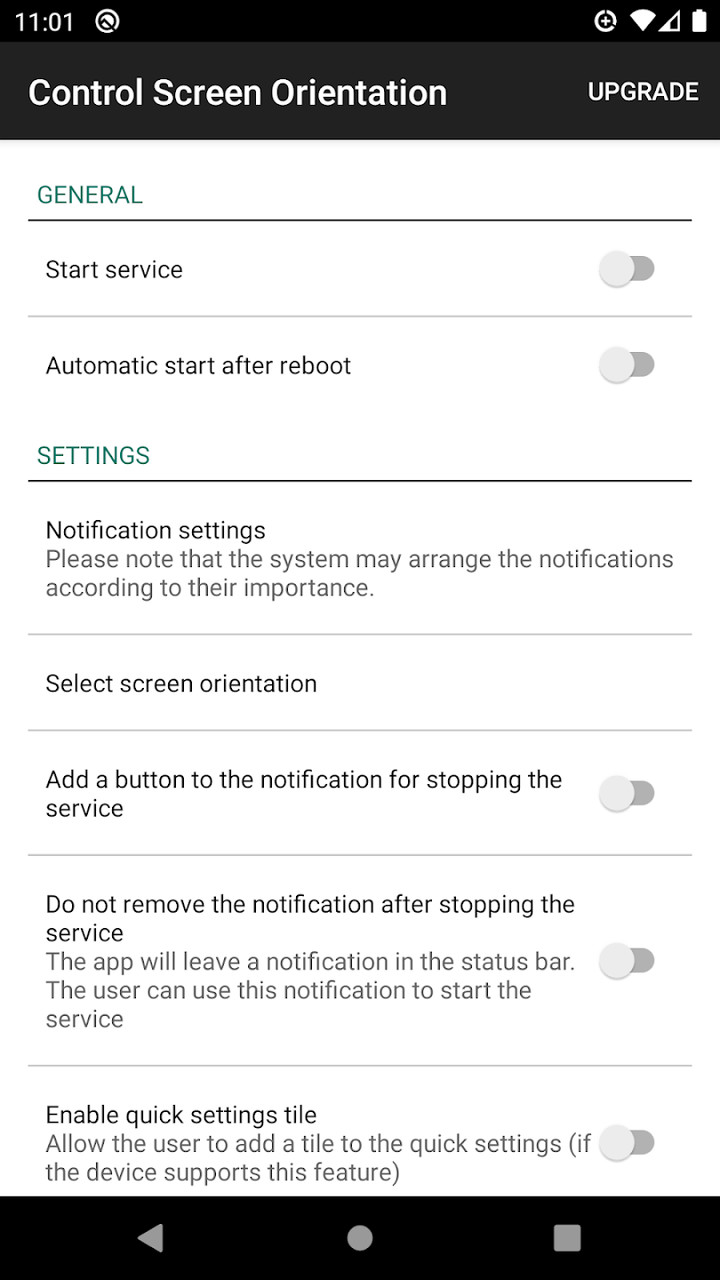 control screen rotationMod  Apk v3.0.2(Premium Unlocked)