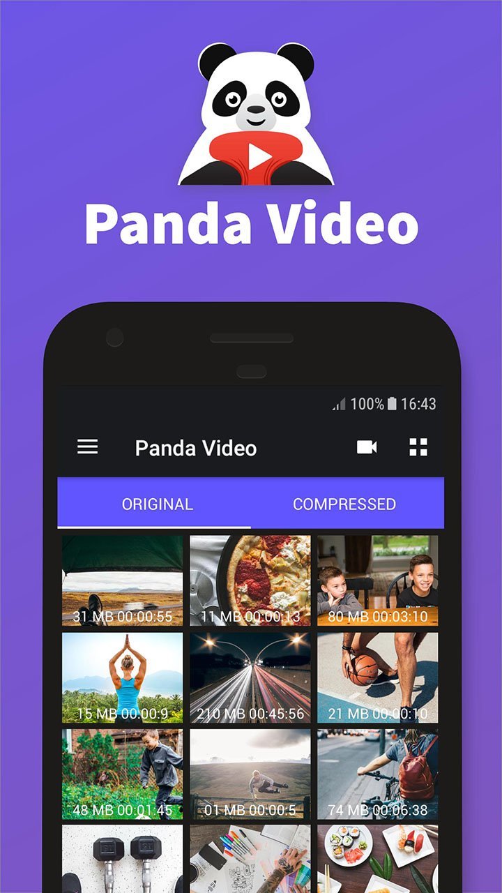 Video Compressor PandaMod  Apk v1.1.60(Premium Features Unlocked)