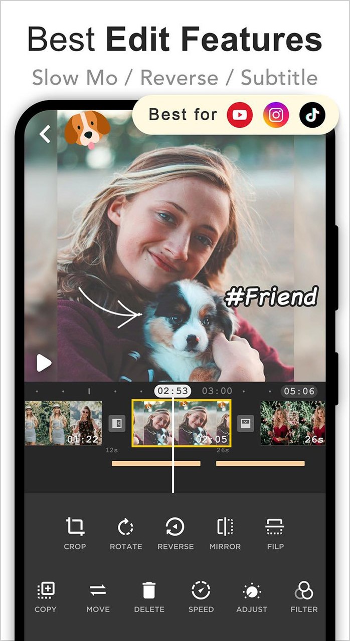 Video Editor Yt Maker -MyMovieMod  Apk v11.6.2(VIP Features Unlocked)