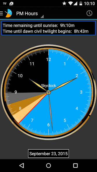 Skyclock - The sunrise/sunsetMod  Apk v1.4-618(Paid for free)