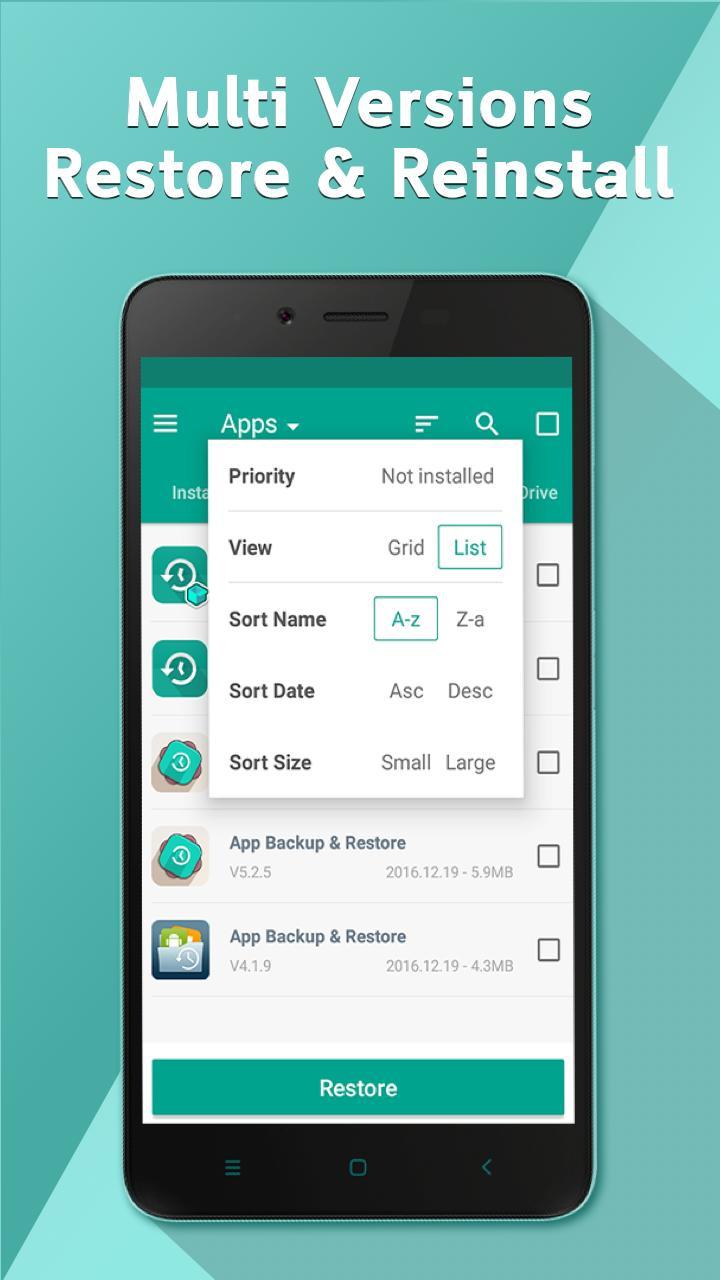 Backup & RestoreMod  Apk v7.0.1(Premium Unlocked)