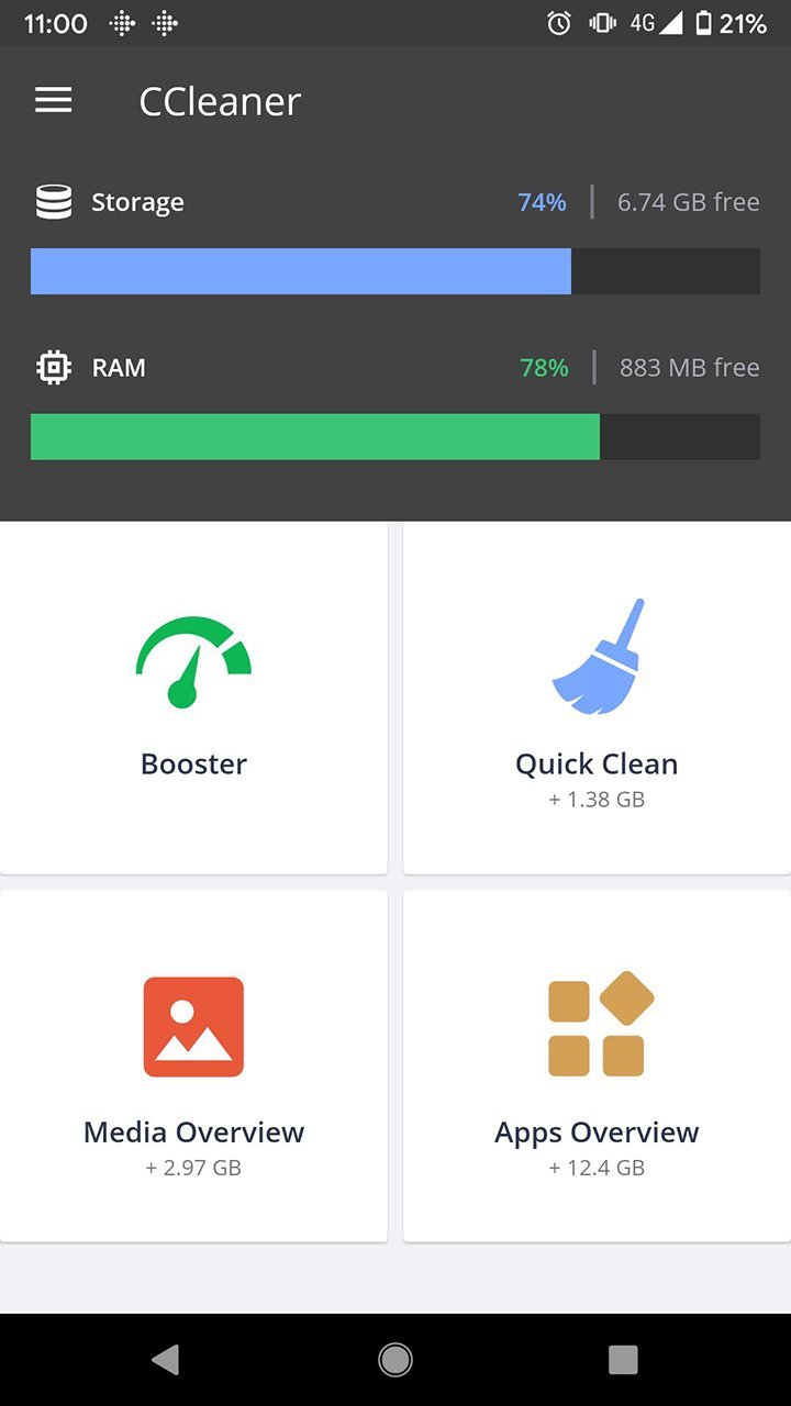 CCleanerMod  Apk v6.5.0(Pro Unlocked)