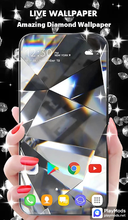 Diamond Live Wallpaper HD Apk v5.6.0