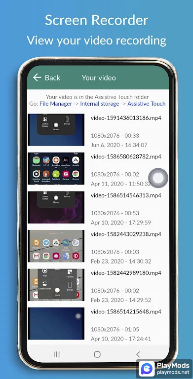 AssistiveTouch IOS - Screen Recorder Apk v1.9.8.13.11