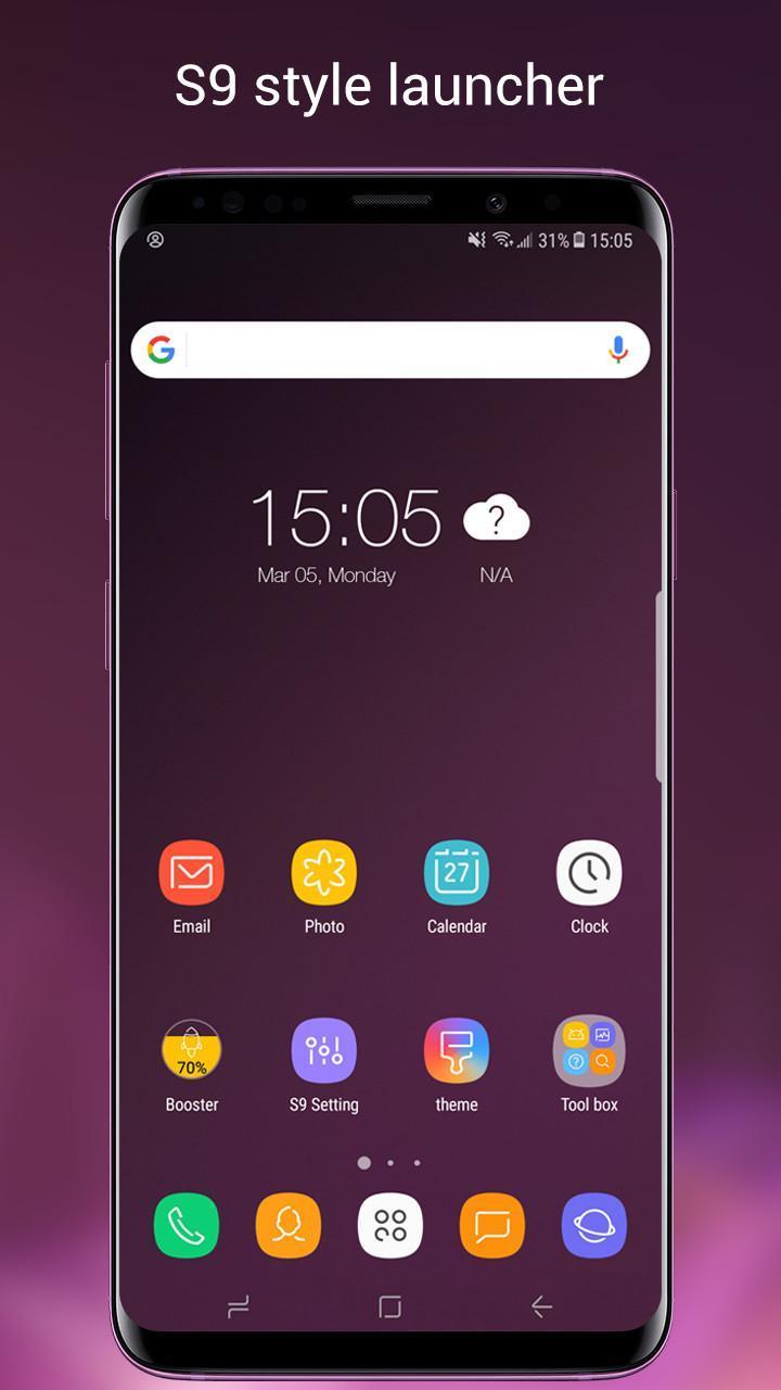 S9 Launcher MOD APK 6.3 (Unlocked)Mod  Apk v7.0