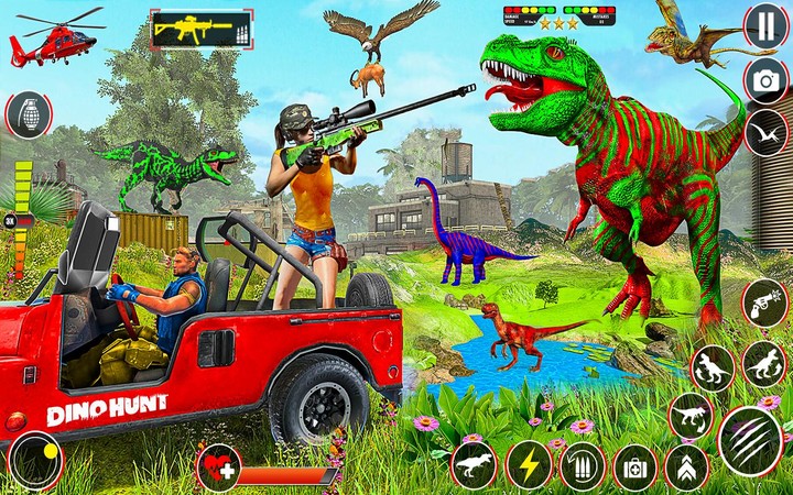 Dino Hunter 3D Hunting GamesMod  Apk v1.4.4