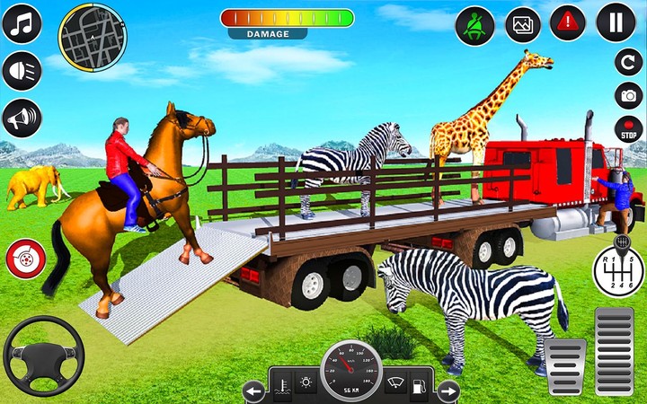 Wild Animals Transporter TruckMod  Apk v1.3.6