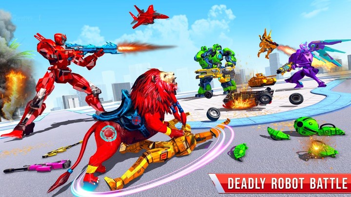 Multi Tank Robot Car TransformMod  Apk v4.4