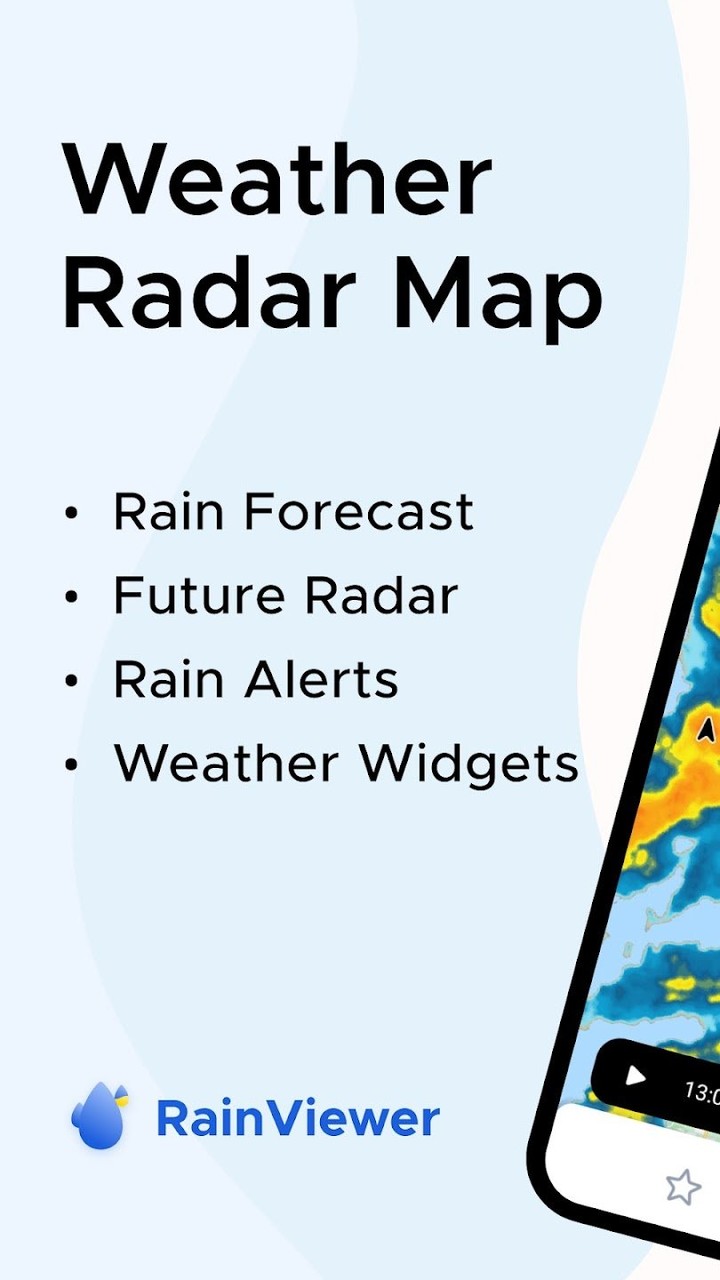 RainViewer: Doppler Radar & Weather Forecast(Mod)Mod  Apk v2.17.1