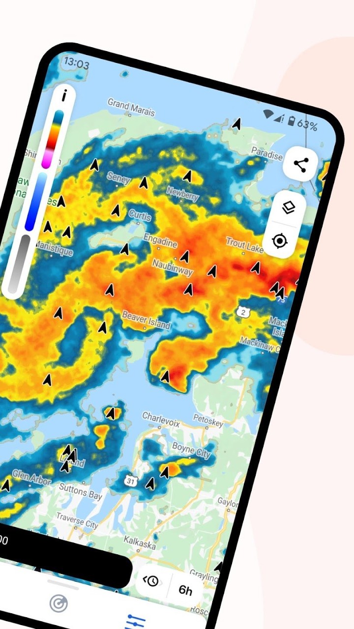 RainViewer: Doppler Radar & Weather Forecast(Mod)Mod  Apk v2.17.1