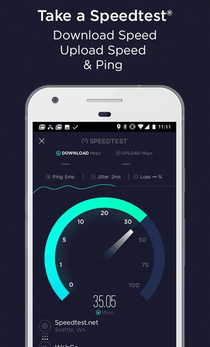 Speedtest by OoklaMod  Apk v4.7.20(Premium features unlocked)