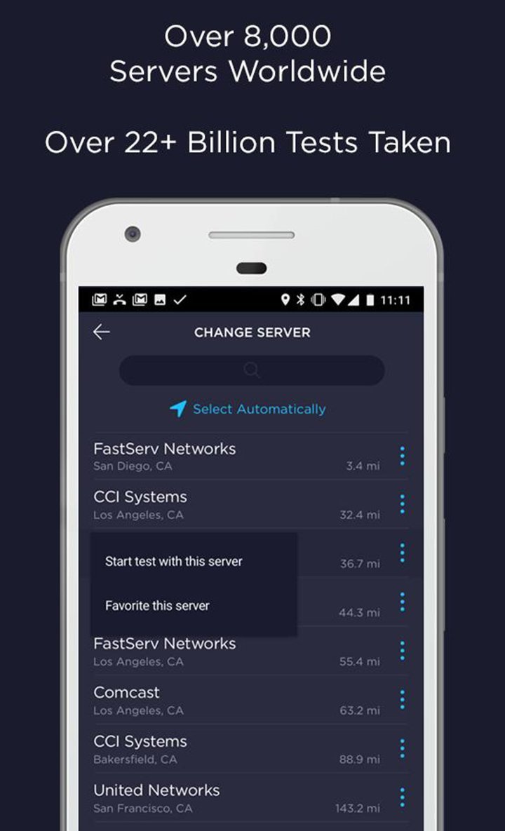 Speedtest by OoklaMod  Apk v4.7.20(Premium features unlocked)