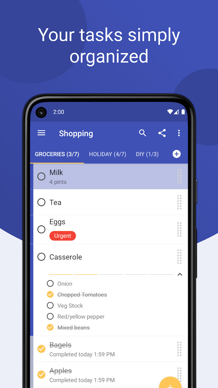 Tasks: Todo List, Task List, Reminder (Premium Features Unlocked)Mod  Apk v3.6.0