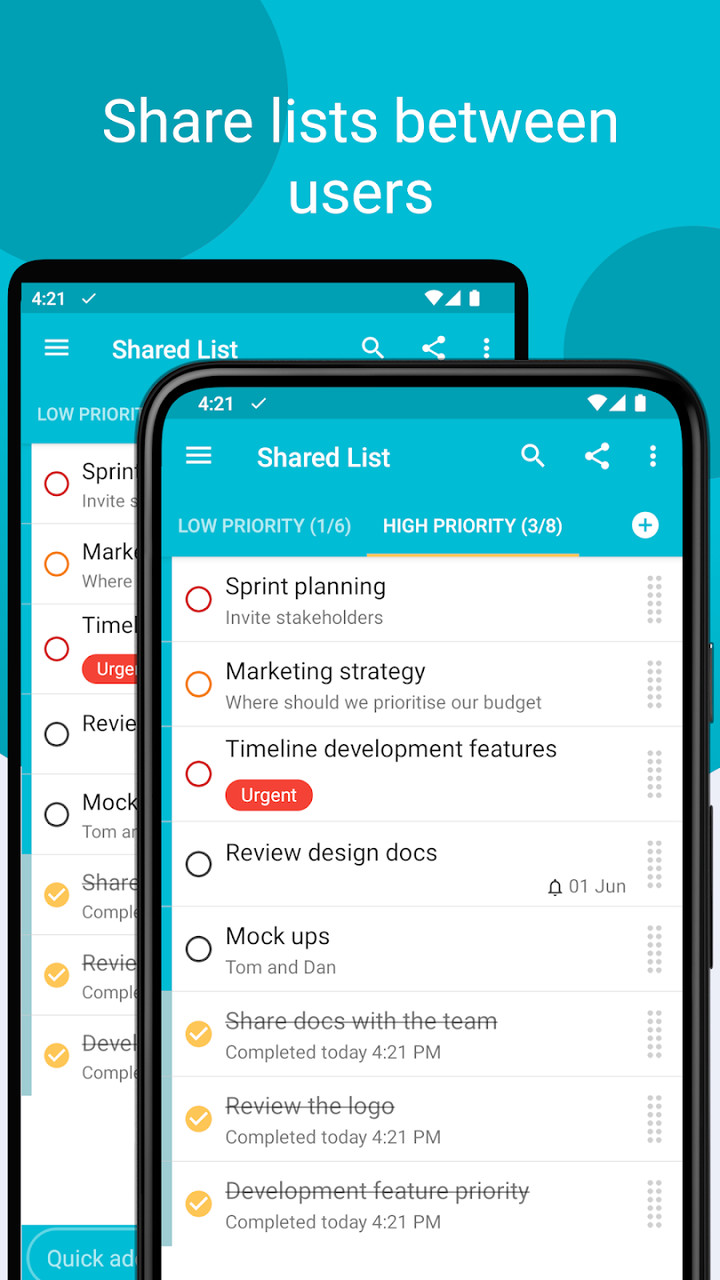 Tasks: Todo List, Task List, Reminder (Premium Features Unlocked)Mod  Apk v3.6.0