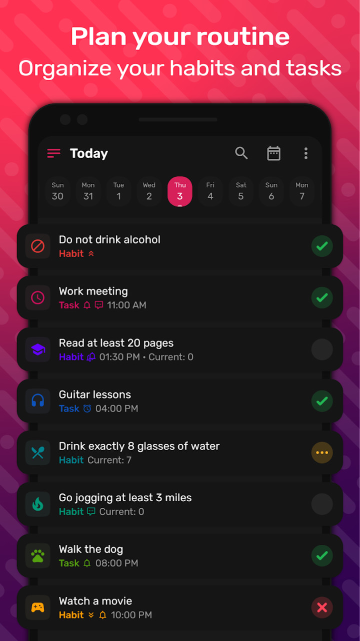 HabitNow Daily Routine PlannerMod  Apk v2.0.2(Premium Unlocked)