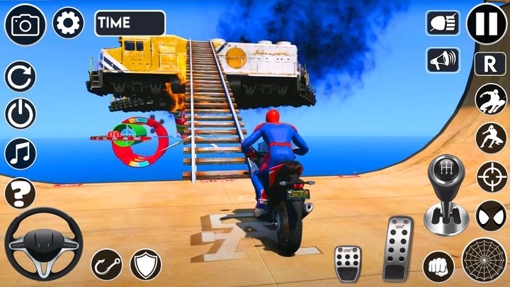 Superhero Tricky Bike Stunt GT RacingMod  Apk v1.38