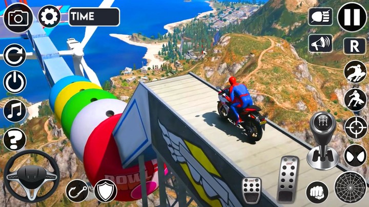 Superhero Tricky Bike Stunt GT RacingMod  Apk v1.38