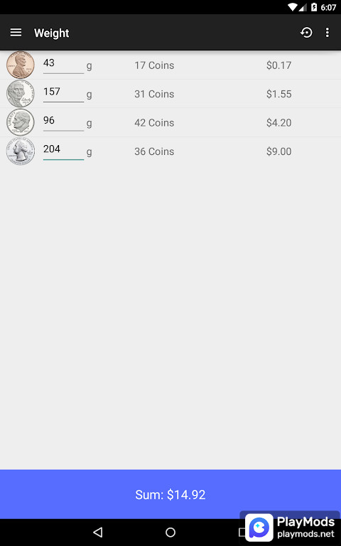 Coin Counter Apk v2.6.1