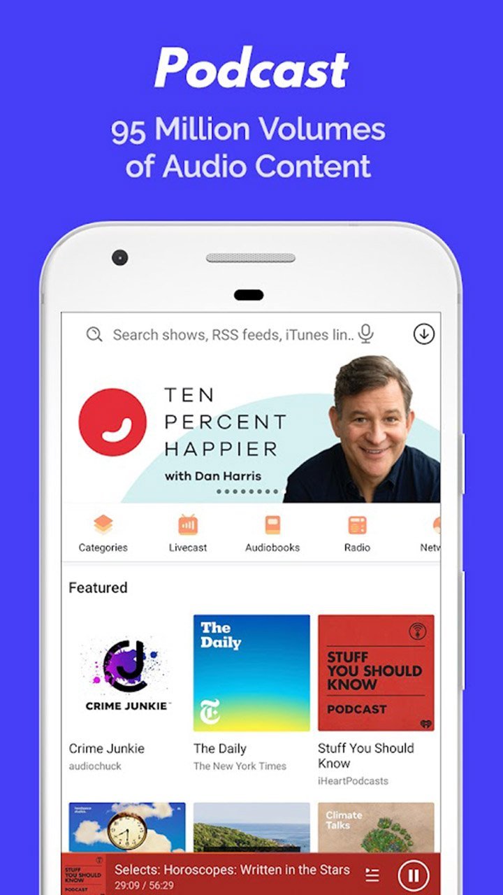 Castbox – Podcast Player & Podcast App(Mod)Mod  Apk v9.3.2-220905258