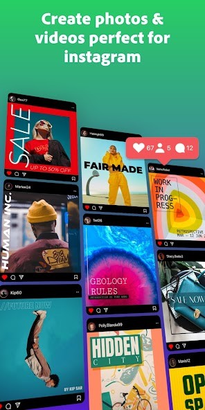 Adobe Spark PostMod  Apk v8.4.1(Unlocked)