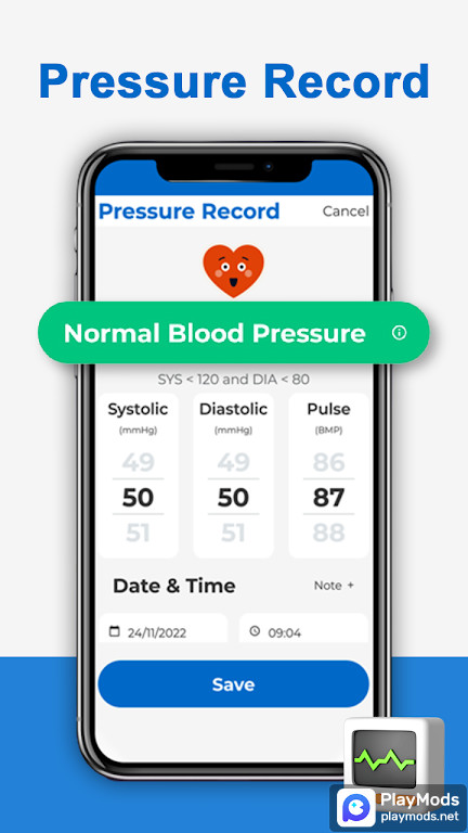 Blood Pressure: Health App Apk v1.0.2