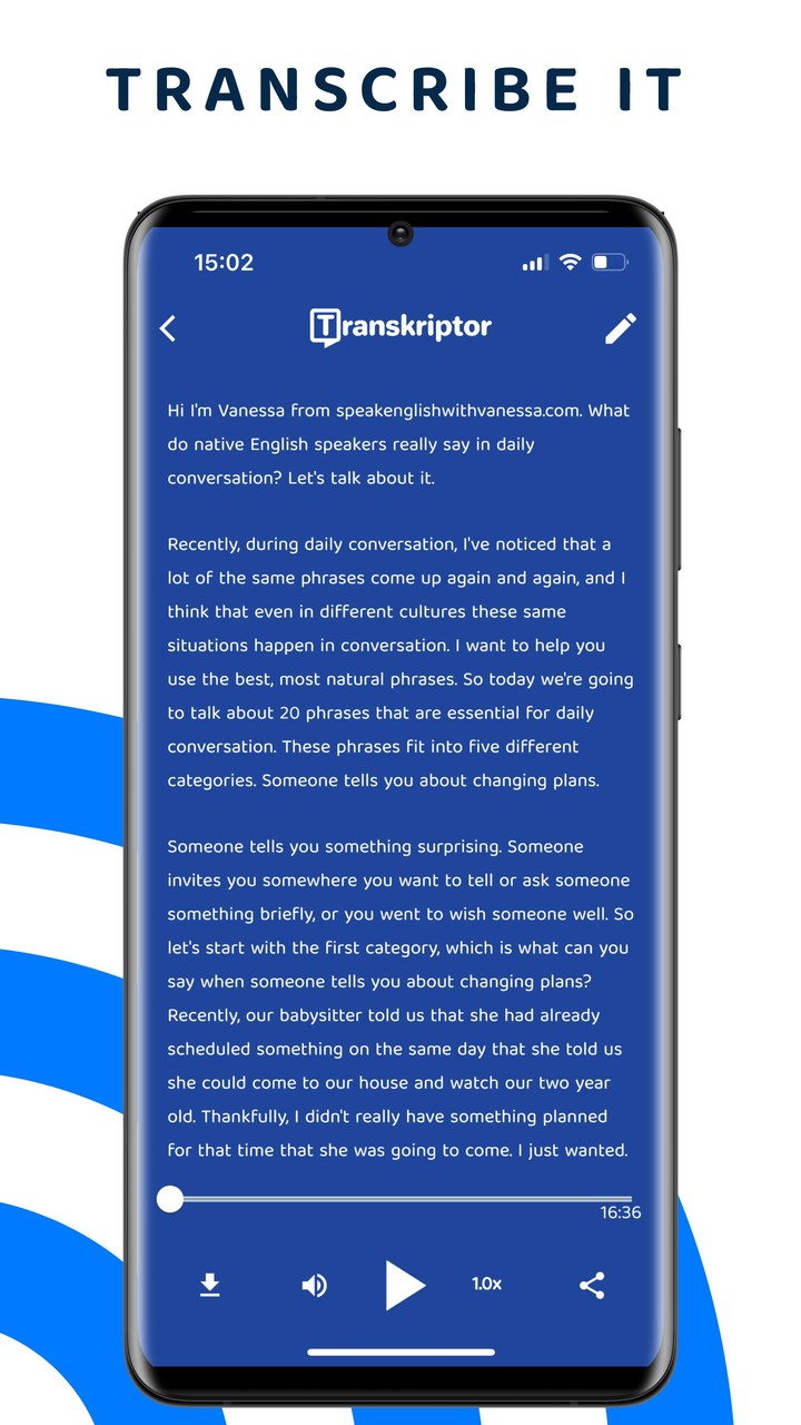 Transcribe Speech to TextMod  Apk v1.0.14