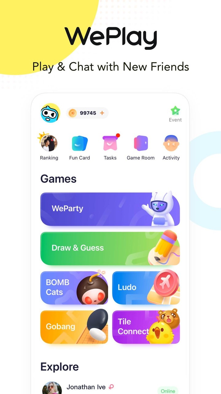 WePlay - Party Game & Chat Apk v3.3.1