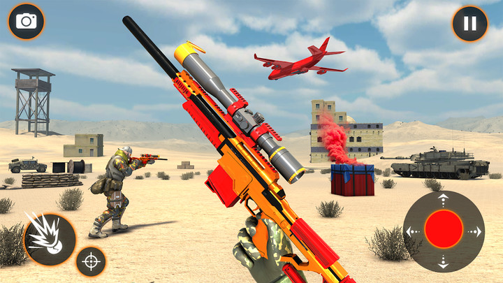 Real Commando Shooting GamesMod  Apk v1.0.4(God Mode)