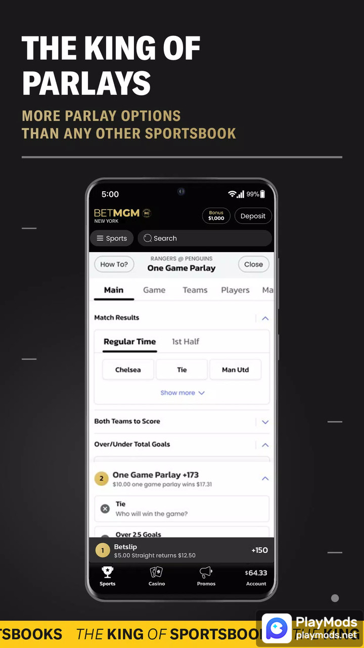 BetMGM Sportsbook Apk v22.12.15