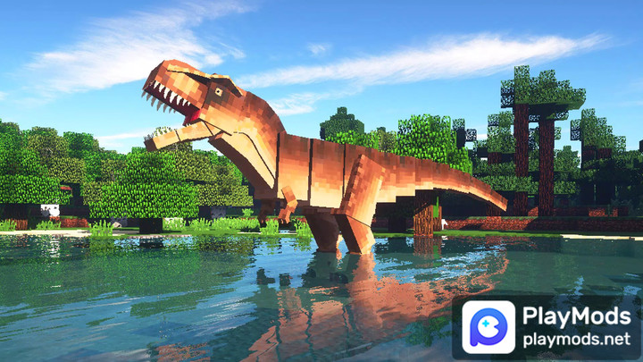 Dinosaur mods for Minecraft PE Apk v8