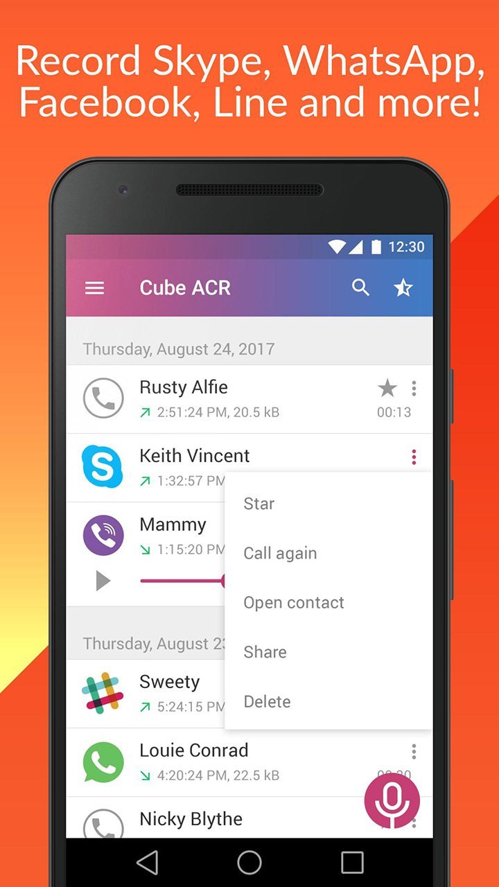 Call Recorder - Cube ACRMod  Apk v2.3.225(Unlocked)